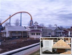 : Custom Cupolas installed at Dorney Park in Allentown, PA