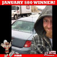 : JANUARY WINNER - Justin