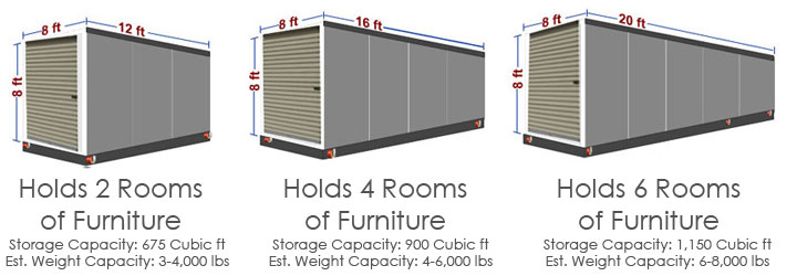 Portable Storage Moving Containers